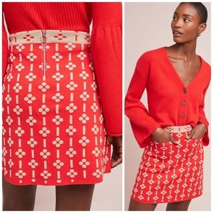 NWT, Anthropologie, Maeve Quant Mini Skirt